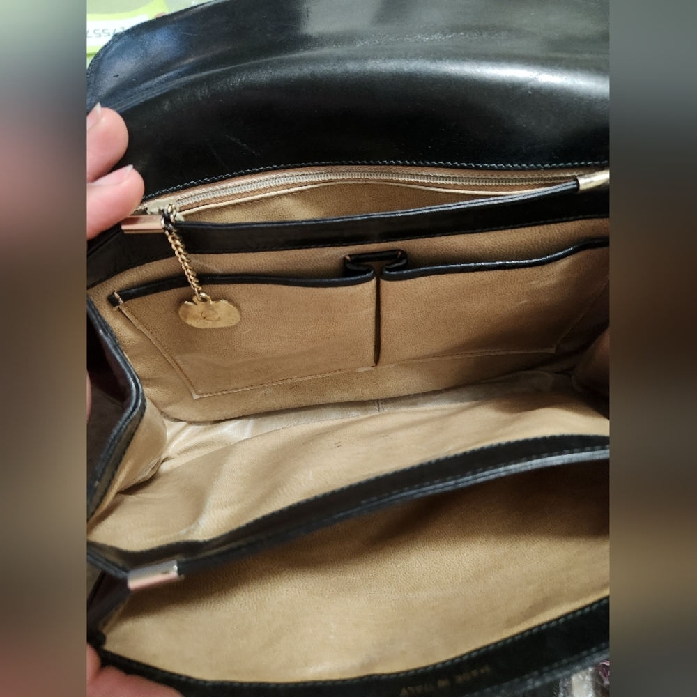 Celine Horse Carriage black leather shoulder bag - Picture 14 of 14